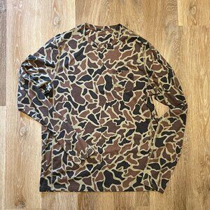 Poncho Outdoors; Performance Crew; Camo, Size M